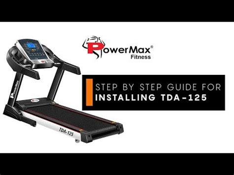 Powermax Fitness TDA-125 (2 HP) Smart Run Function, Auto Lubrication ...