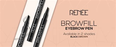 Buy RENEE Browfill Eyebrow Pen - Brown | Waterproof & Smudge-Proof ...