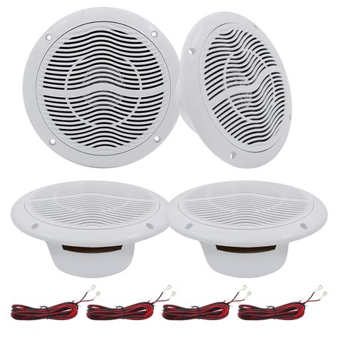 6.5 Inch Marine Speakers,240W Waterproof Boat Stereo System Sold in Two ...