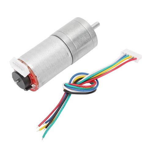 12V Encoder Gear Motor, Stable Low Loss Low Heat Generation Dc Encoder ...