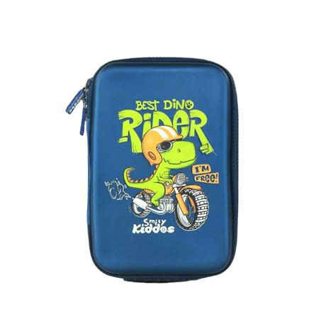 Buy Smily Single Compartment Pencil Case (Black) For School Kids Online ...