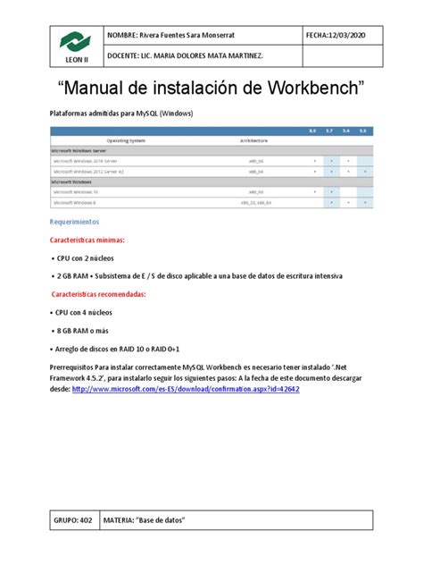 Image result for Manual Consultas SQL En Workbench