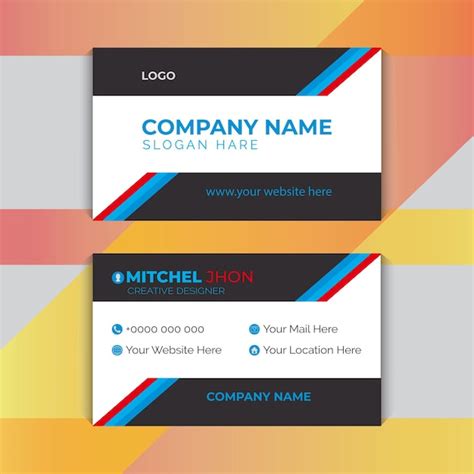 Double Sided Business Card Design 的图像结果