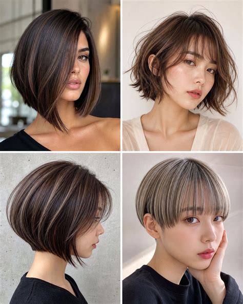 25 Trendy Bob Hairstyles for Short Hair to Try Now - Hairstyles for ...