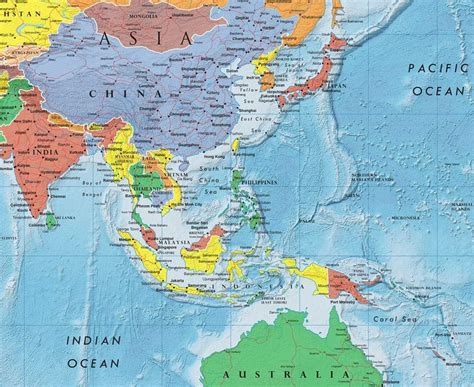 Swiftmaps 24x36 World Classic Elite Wall Map Mural Poster India | Ubuy