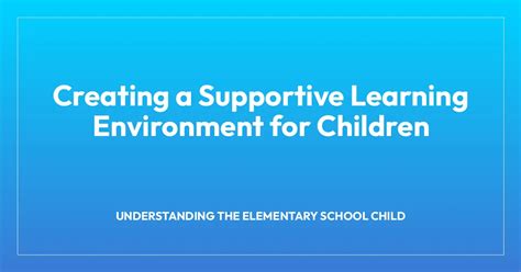 Image result for Supportive Learning Environment