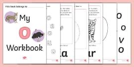 Uppercase M Workbook | Twinkl