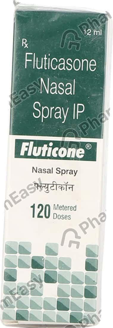 Fluticone 50 MCG Nasal Spray (120): Uses, Side Effects, Price & Dosage ...