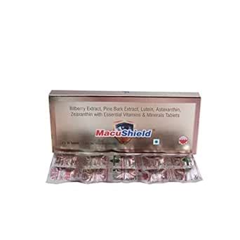 Macushield - Strip of 10 Tablets : Amazon.in: Health & Personal Care
