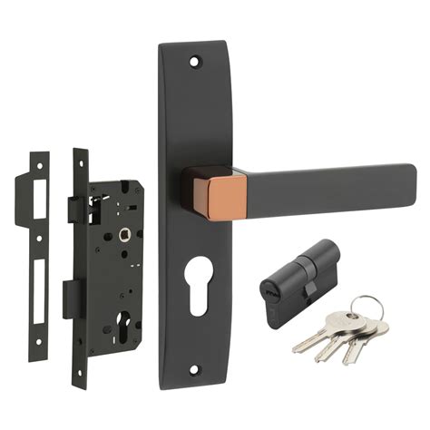 IPSA Ink Iris Handle Series on 10" CY Lockset with 60mm Both Side Key