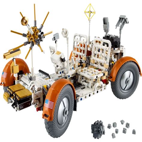 Lego 42182 Technic NASA Apollo Lunar Roving Vehicle - LRV (1913 Pieces ...