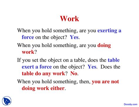 Work Physics Explained 的图像结果