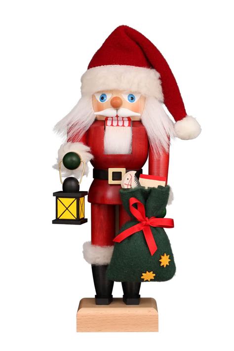 Nutcracker Santa Claus with lantern | Buy Wood Art