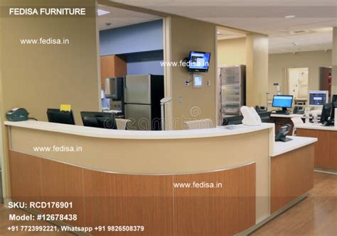 Modern Reception Desk Beauty Salon Reception Desk Industrial Reception ...