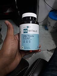 HealthKart HK Vitals Milk Thistle Extract (120 Capsules) | Liver ...