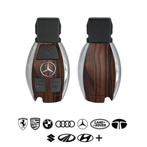 Mahogany Wood Car Key Skins – WrapCart Skins
