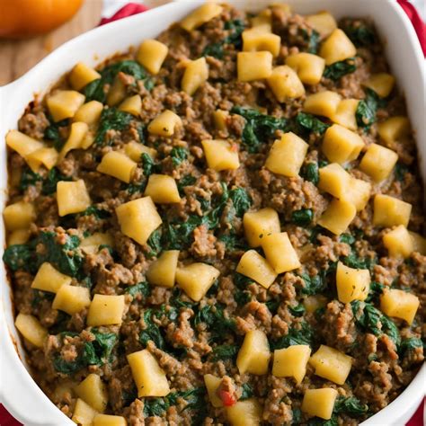 Ground Beef Spinach Casserole Recipe | Recipes.net