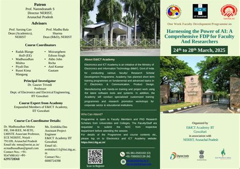 Harnessing the Power of AI: A Comprehensive FDP for Faculty And ...