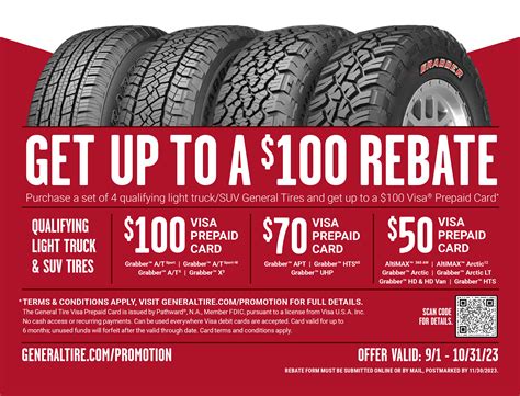 general-rebate-fall-2023 - Tire Sales and Service in New England