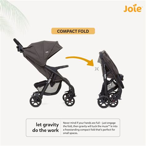 Joie Muze Lx Ts W/ Juva Travel System- Dark Pewter | The Mom Store
