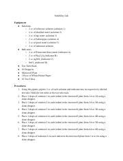Image result for Solubility Lab Write PDF