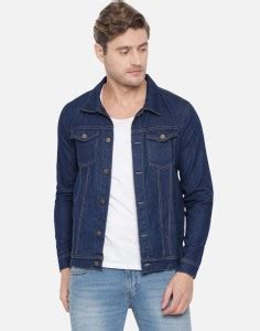 FUNDAY FASHION Full Sleeve Solid Men Denim Jacket - Buy FUNDAY FASHION ...