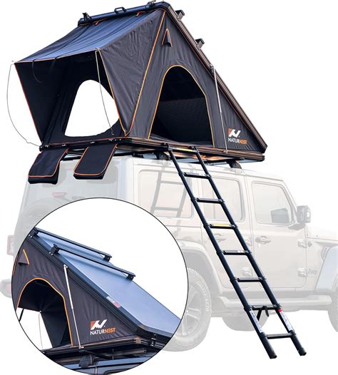 Amazon.com: BAMACAR Pop Up Hardshell Rooftop Tent Hard Shell for ...