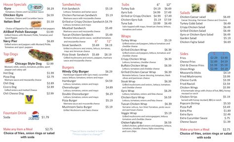 Taste of the Windy City Menu, Menu for Taste of the Windy City, Little ...