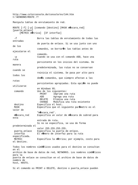 Image result for Route Command Syntax