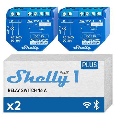 Shelly WiFi Smart Home Automation Relay Switch, Compatible India | Ubuy