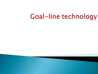 Image result for Goal Line Technology Interration Instruction
