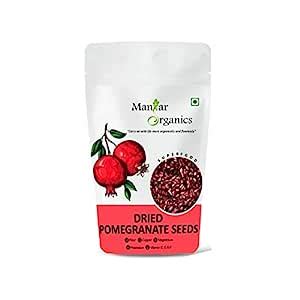 ManHar Organics Dried Pomegranate Seeds 125g | Natural & Sun-Dried ...