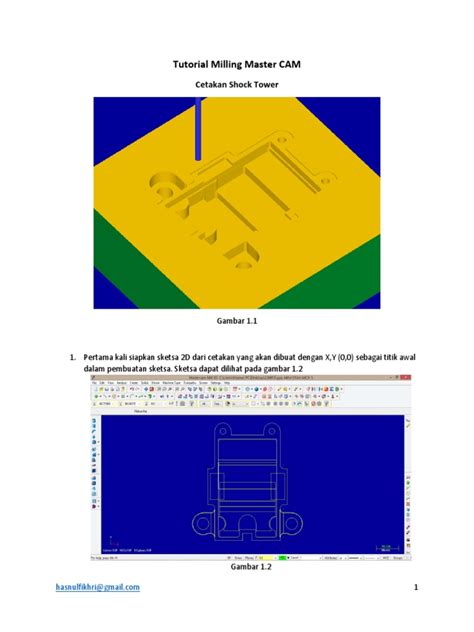 Image result for Mastercam CNC Milling Tutorial