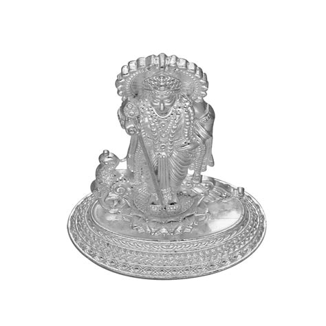 Buy Sri Jagdamba Pearls 8 Grams Kumaraswamy Silver Idols Online at Low ...