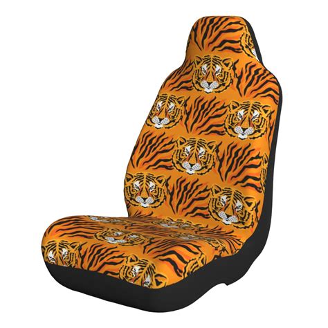 Xecao Tiger for Automotive Seat Covers for Cars Trucks and SUVs – Gray ...