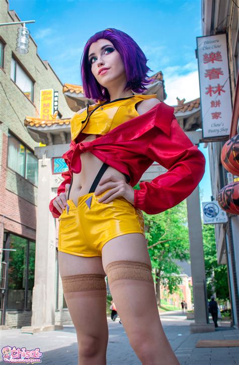 My Faye Valentine cosplay! The superhero pose totally works for her : r ...