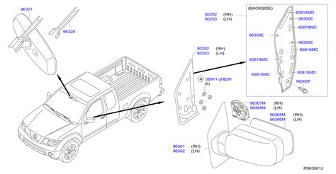 7 Essential Nissan Frontier Tailgate Parts & Their Diagrams – Moo Wiring