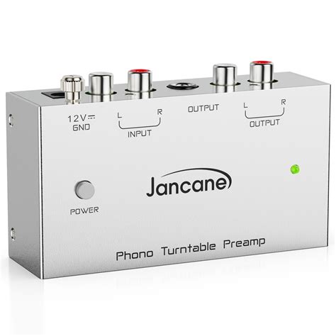 Amazon.com: Phono Turntable Preamp, Jancane Phono Preamp for Turntable ...