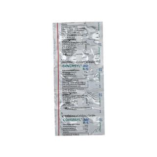 Coversyl Am 8/5 Strip Of 10 Tablets: Uses, Side Effects, Price & Dosage ...
