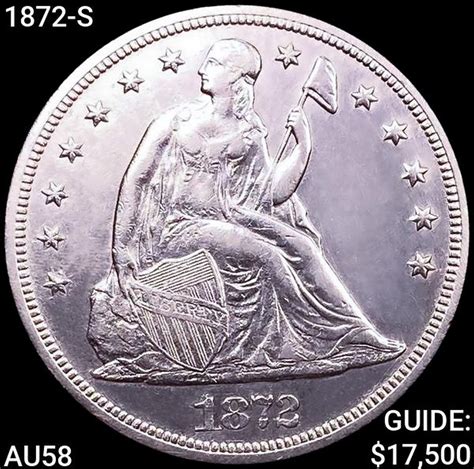 1872-S Seated Liberty Dollar