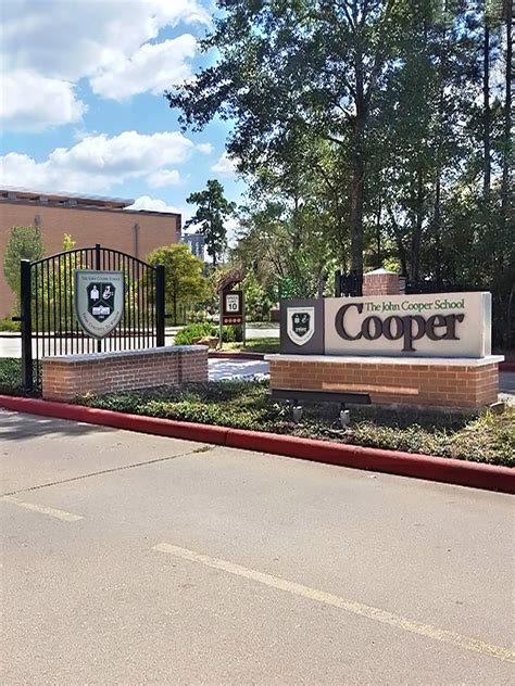 The John Cooper School: Exterior Campus Gateway Feature CGF - Campus ...