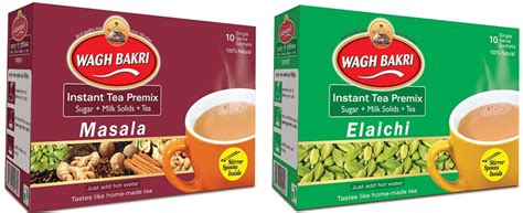 Wagh Bakri Instant Tea Premix Elaichi & Masala Combo Pack, 400 Grams ...