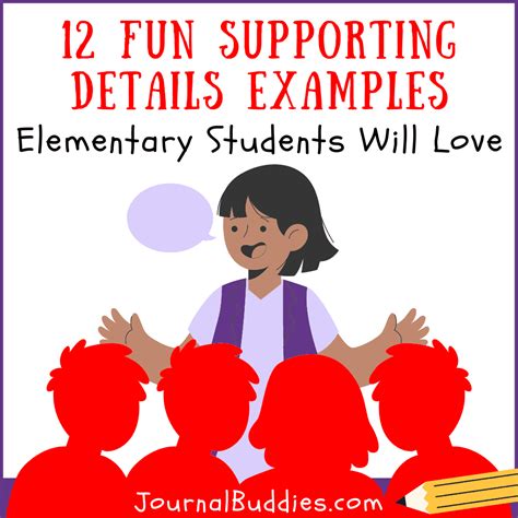 Image result for Supporting Details Examples