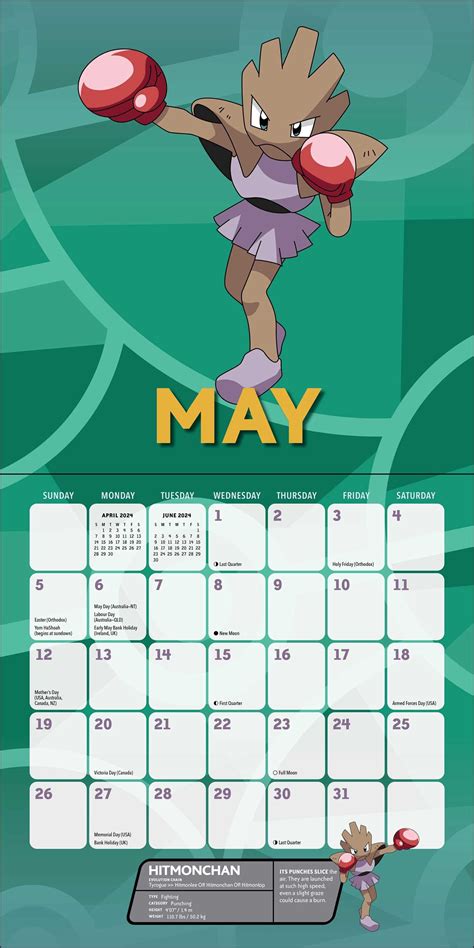 Pokemon Go October Calendar