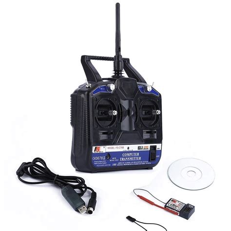 Buy Super Debug FlySky CT6B 2.4Ghz 6CH Transmitter with FS-R6B Receiver ...