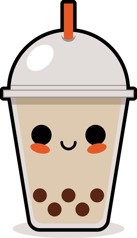 Drawings Cute Kawaii Boba Tea at Ellen Martinez blog