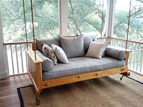 AD Planet Solid Wood 2 Seater Rope Swing Chair | Wooden Hammock Swing ...