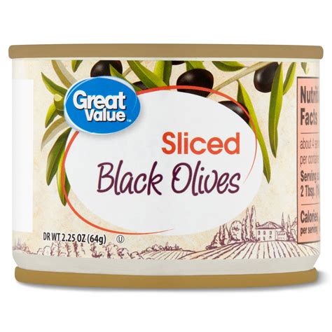 Black Olives Canned