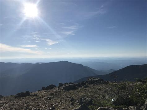 View from atop Franconia Ridge Trail, White Mountains, NH, USA : r/hiking