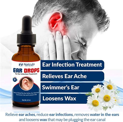 Organic Natural Ear Drops for Ear Infection Treatment - Safe for Adult ...